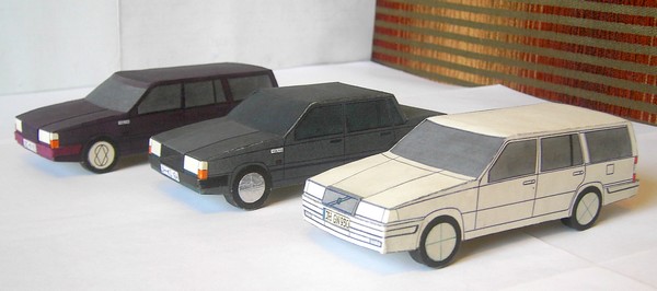 '1982 Volvo 760 GLE Estate;
'1982 Volvo 740 GL Sedan;
'1994 Volvo 960 Estate