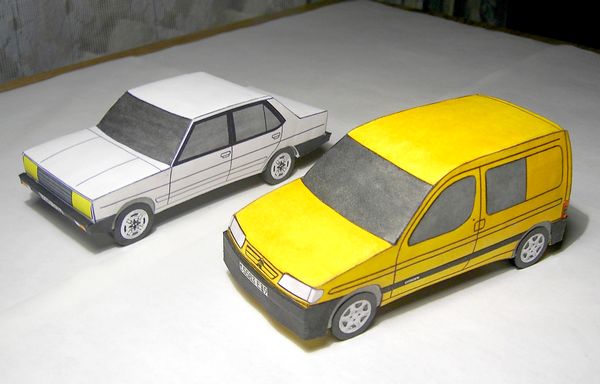 '1981 FIAT 131 and '1996 Citroёn Berlingo Break